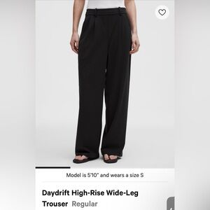 Lululemon Day drift High rise Wide Leg Trouser